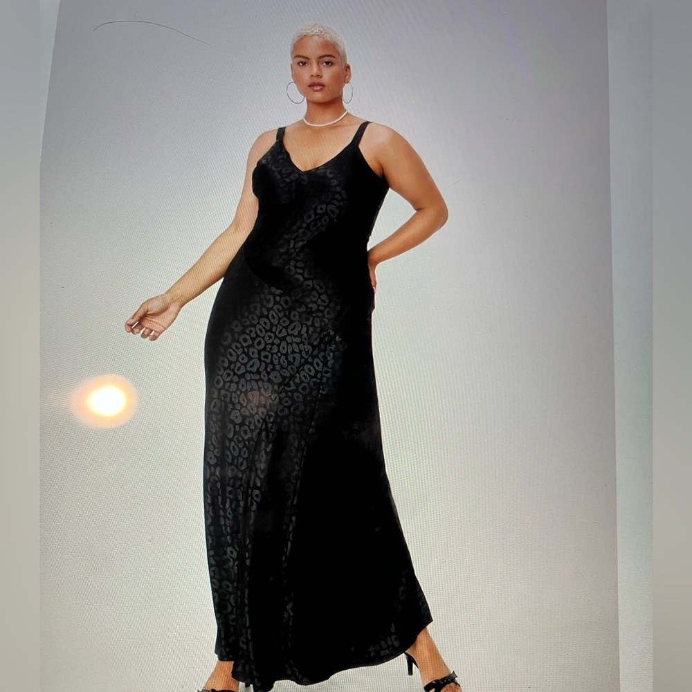 Mossimo Supply Co. Black Maxi Dress